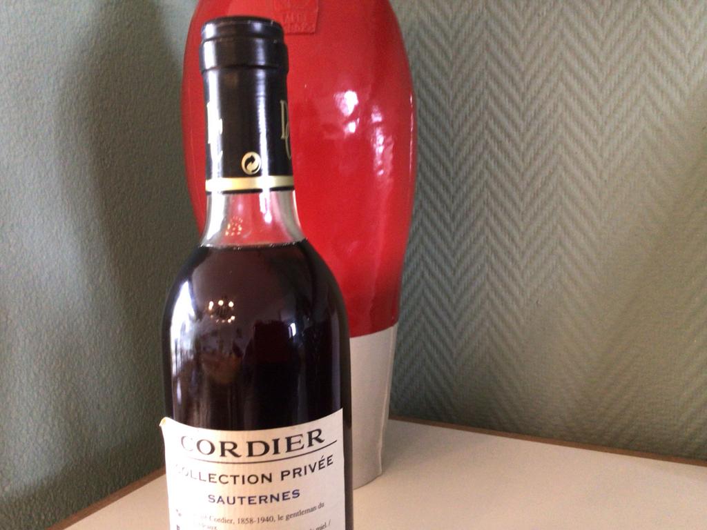 Cordier Sauternes 1999 Grand Vin de Bordeaux 500 ml, Gebruikt, Frankrijk, Ophalen of Verzenden, Witte wijn