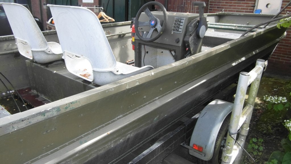 aluminium, Ophalen, Zo goed als nieuw, Minder dan 2 meter