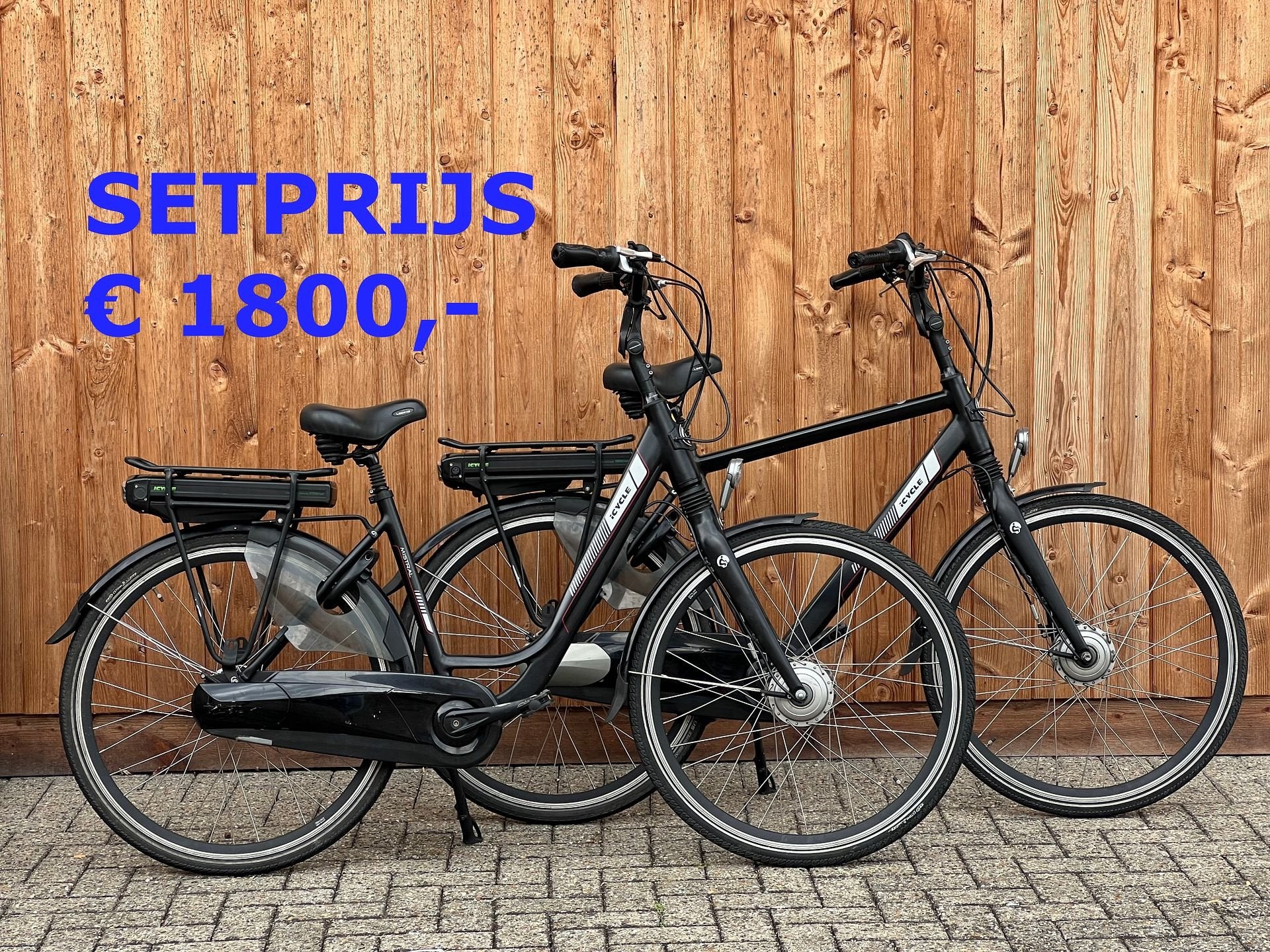 ZGAN Icycle Mistral Voorwielmotor Lage Instap