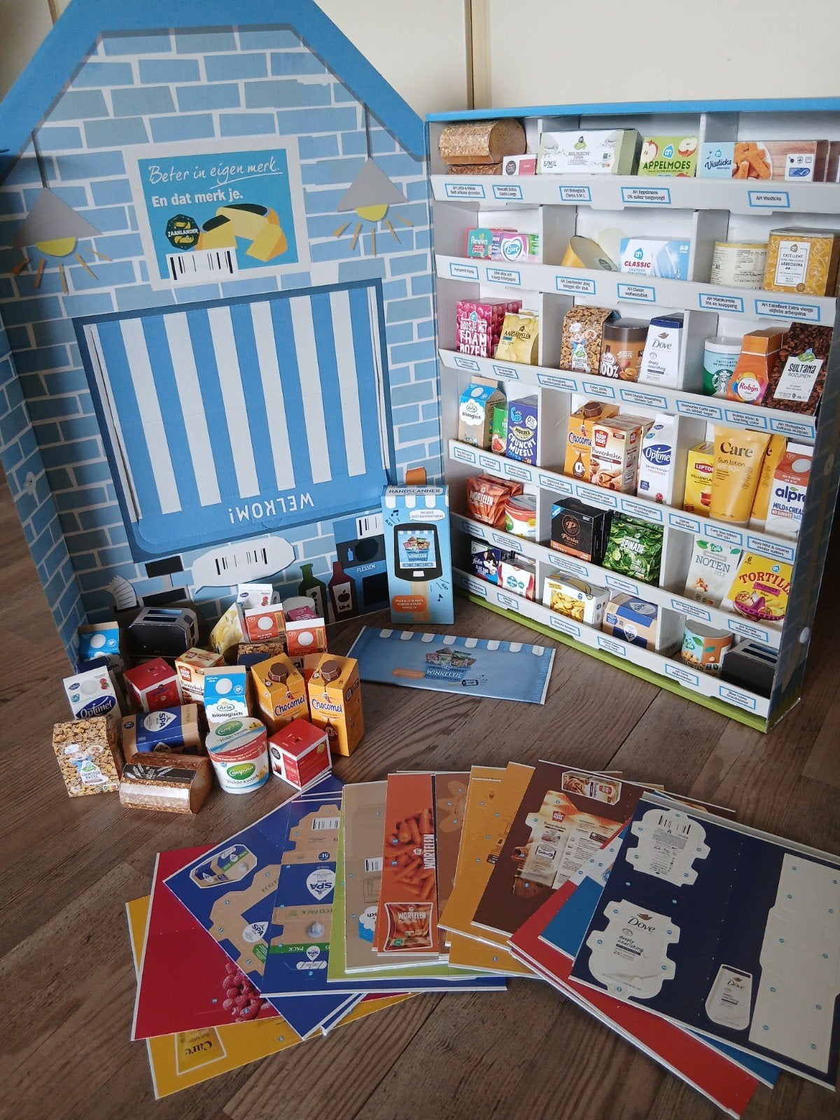 Complete Albert Heijn Winkel + zelfscan + heel veel mini's, Verzamelen, Albert Heijn, Ophalen