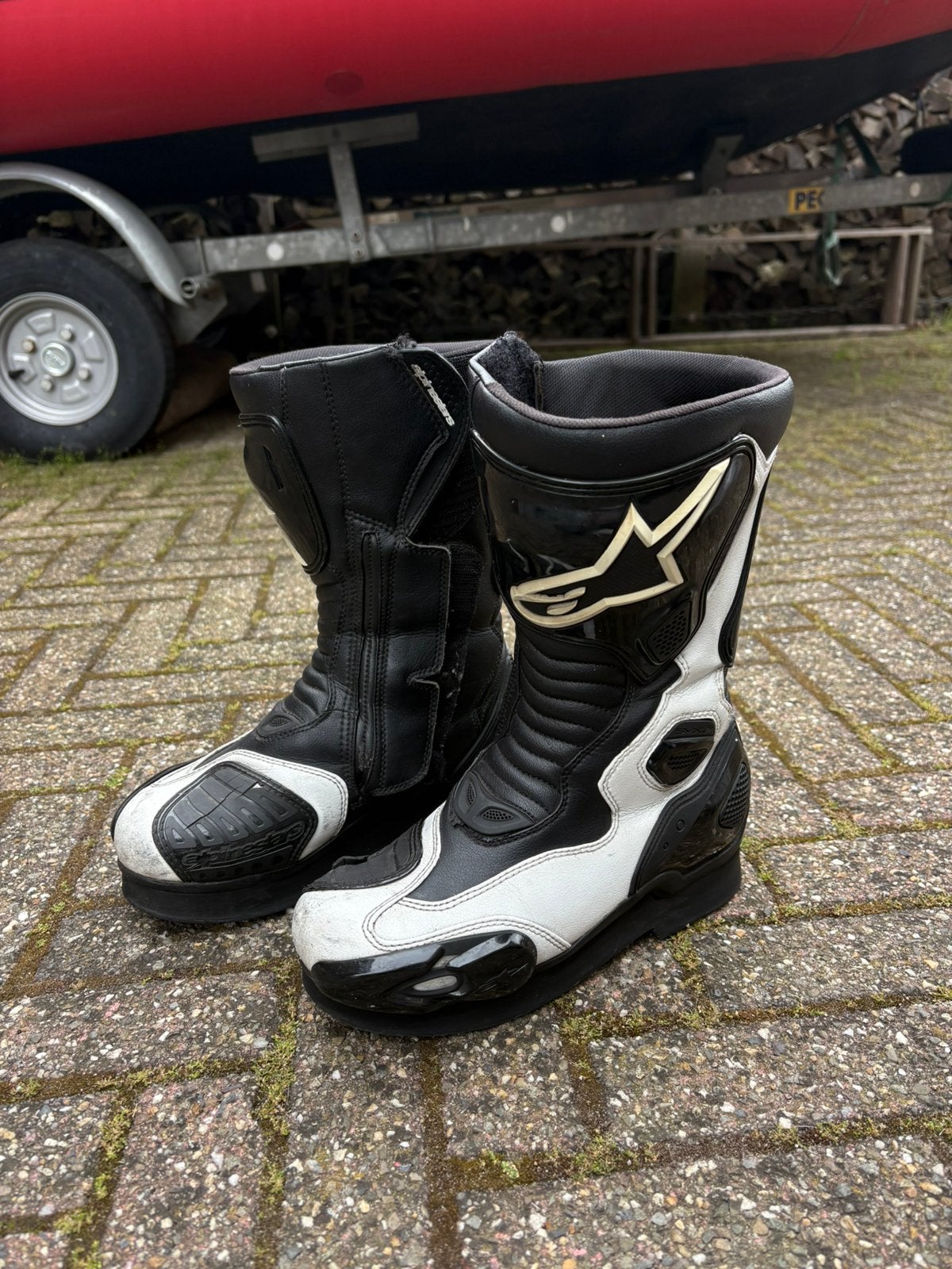 Motorlaarzen alpinestars, Ophalen, Tweedehands, Laarzen