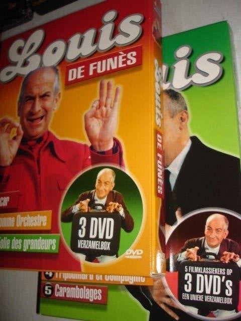 Louis de Funes- The Collection- 8 x Film- BOX- 6-DVD- (NIEUW, Verzenden, Alle leeftijden, Digipak, Drama