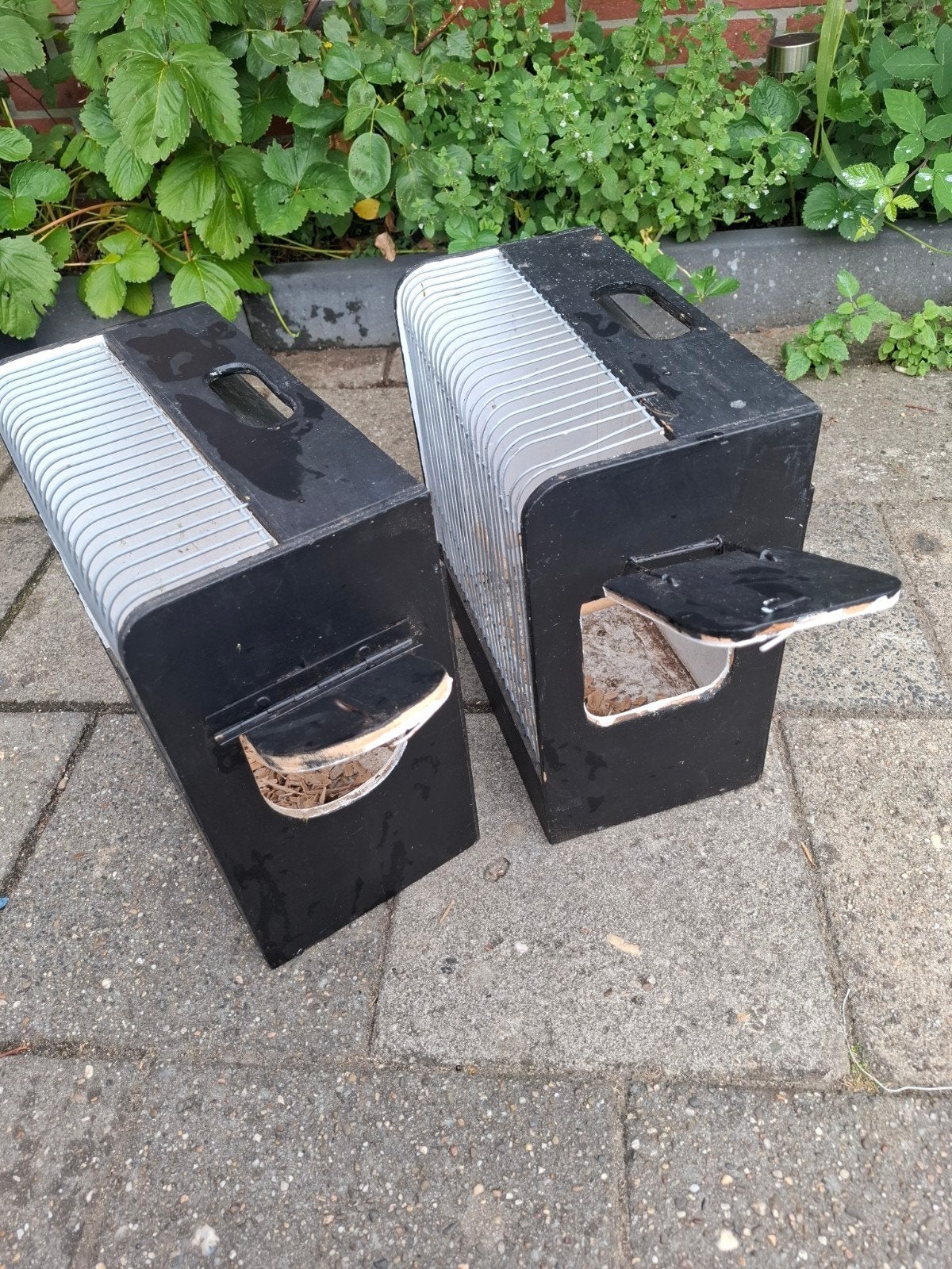 twee vogel transport kooien, Ophalen, Zo goed als nieuw, Hout, Overige typen