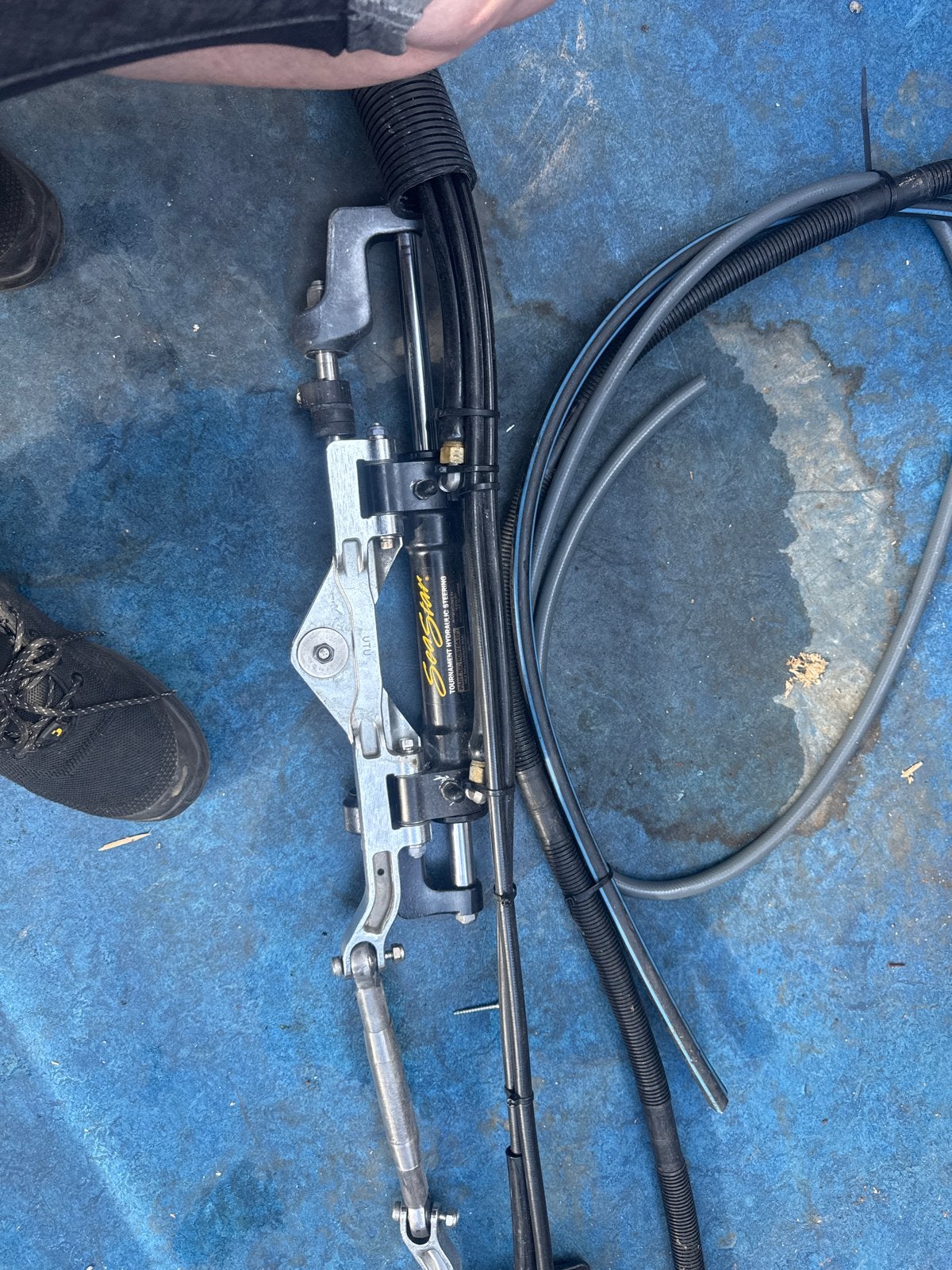 Seastar stuurcilinder HC6754 pro - Zo goed als nieuw, Watersport en Boten, Accessoires en Onderhoud, Ophalen of Verzenden, Zo goed als nieuw