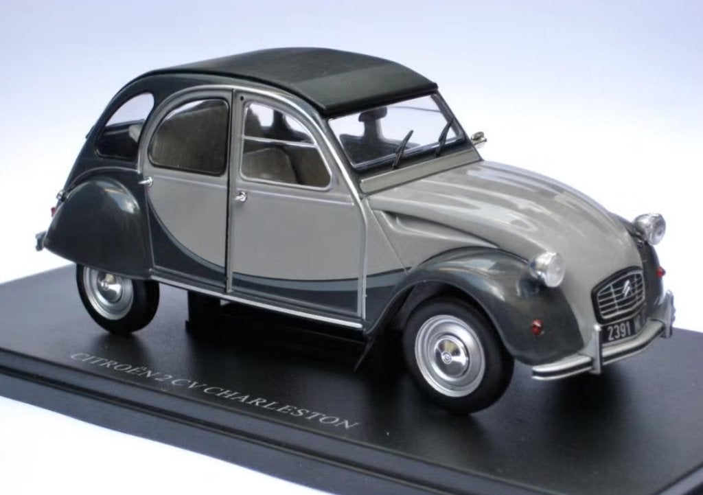 CITROEN 2CV Charleston GRIJS 1/24 Collection Citroen # 60