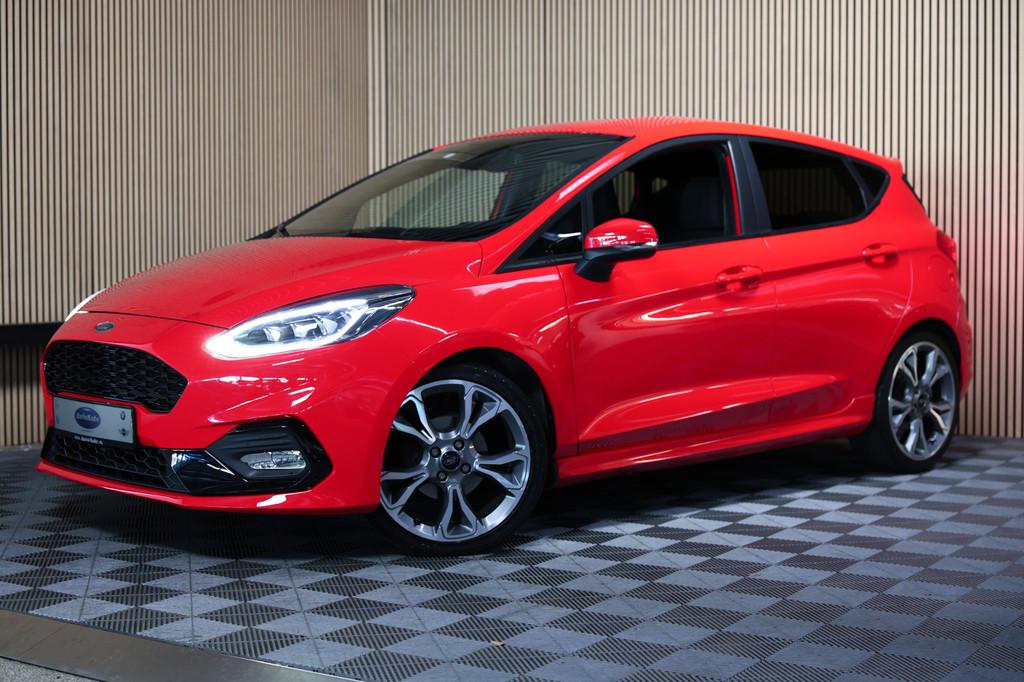 Ford Fiesta 1.0 EcoBoost 125 pk ST-Line X NAVI 2017, Voorwielaandrijving, Gebruikt, Origineel Nederlands, Handgeschakeld