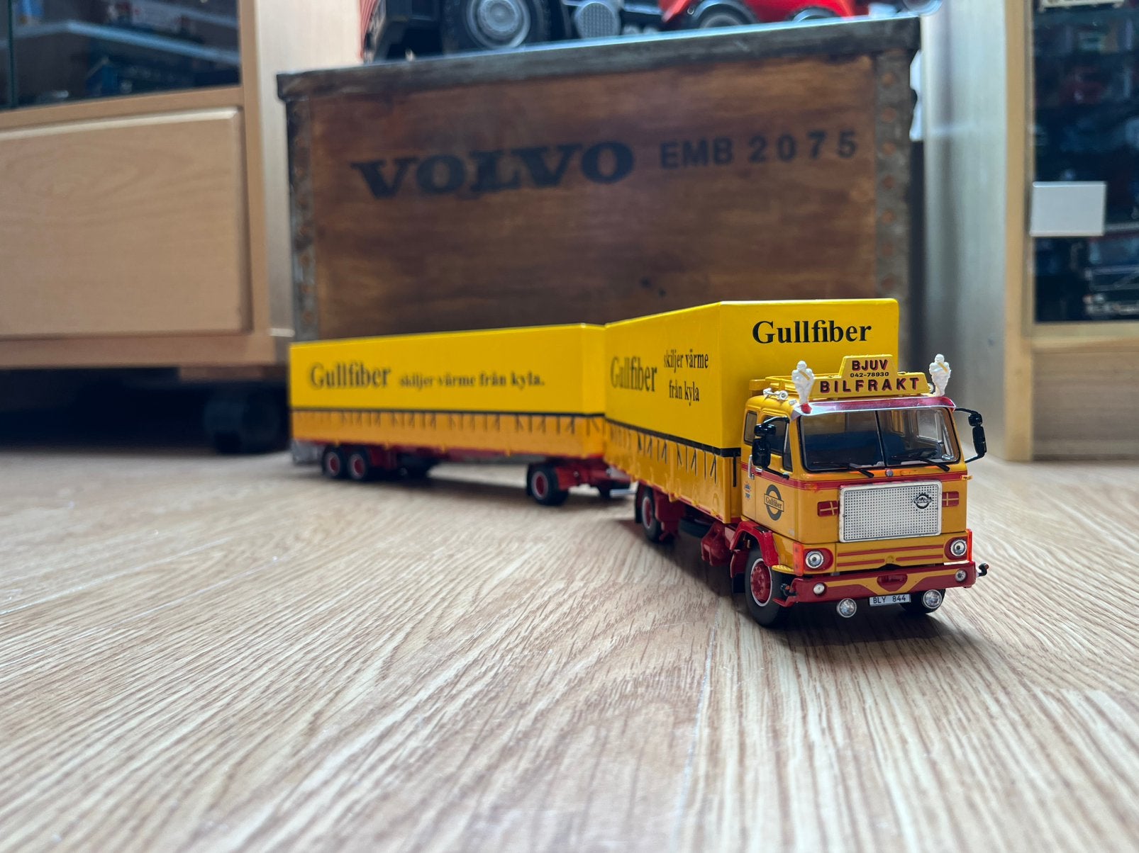 Tekno volvo f88 gullfiber bjuv, Ophalen of Verzenden, Zo goed als nieuw, Bus of Vrachtwagen, Tekno