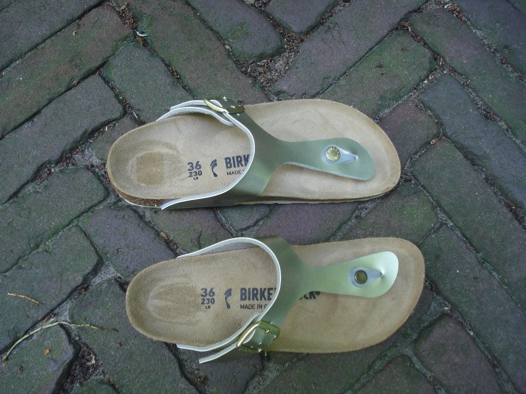 BIRKENSTOCK GIZEH BRONS 36 NIEUW GRATIS VERZENDING PER POST, Slippers, Overige kleuren, Verzenden, Nieuw