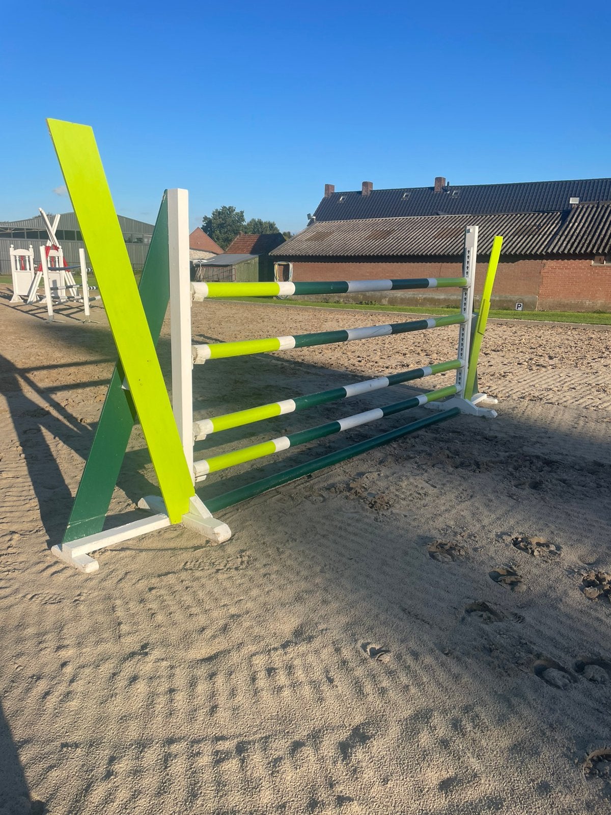 Parcours, hindernissen, Dieren en Toebehoren, Ophalen, Zo goed als nieuw, Springen