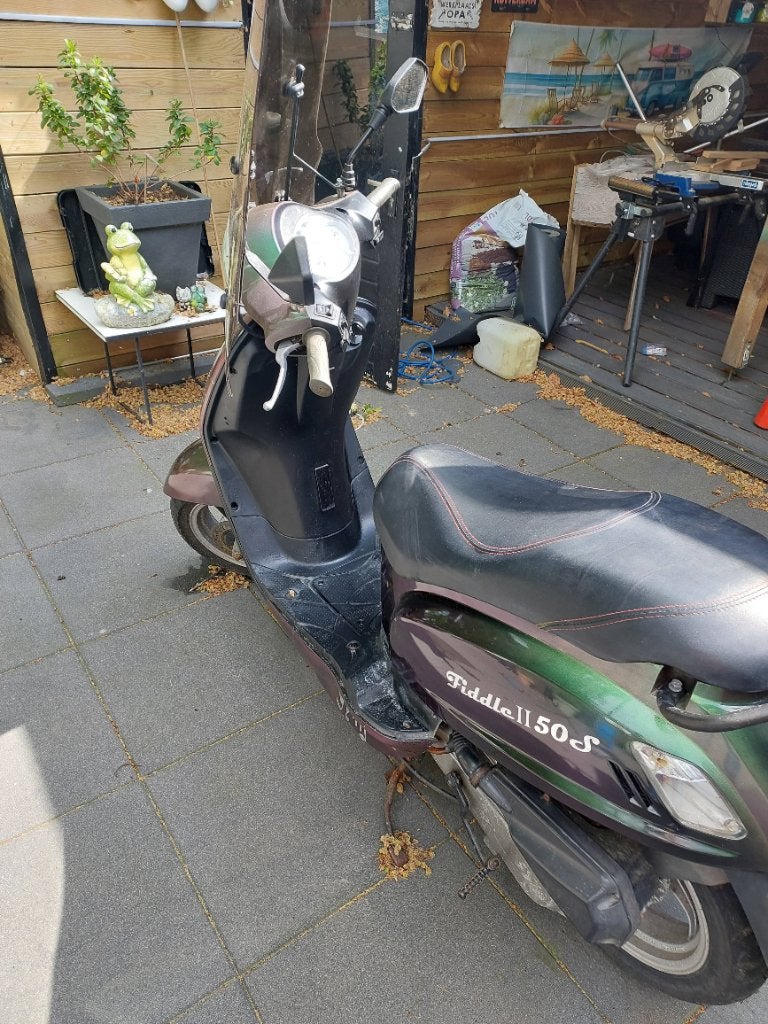 Snorscooter, Ophalen, Gebruikt, Benzine, SYM