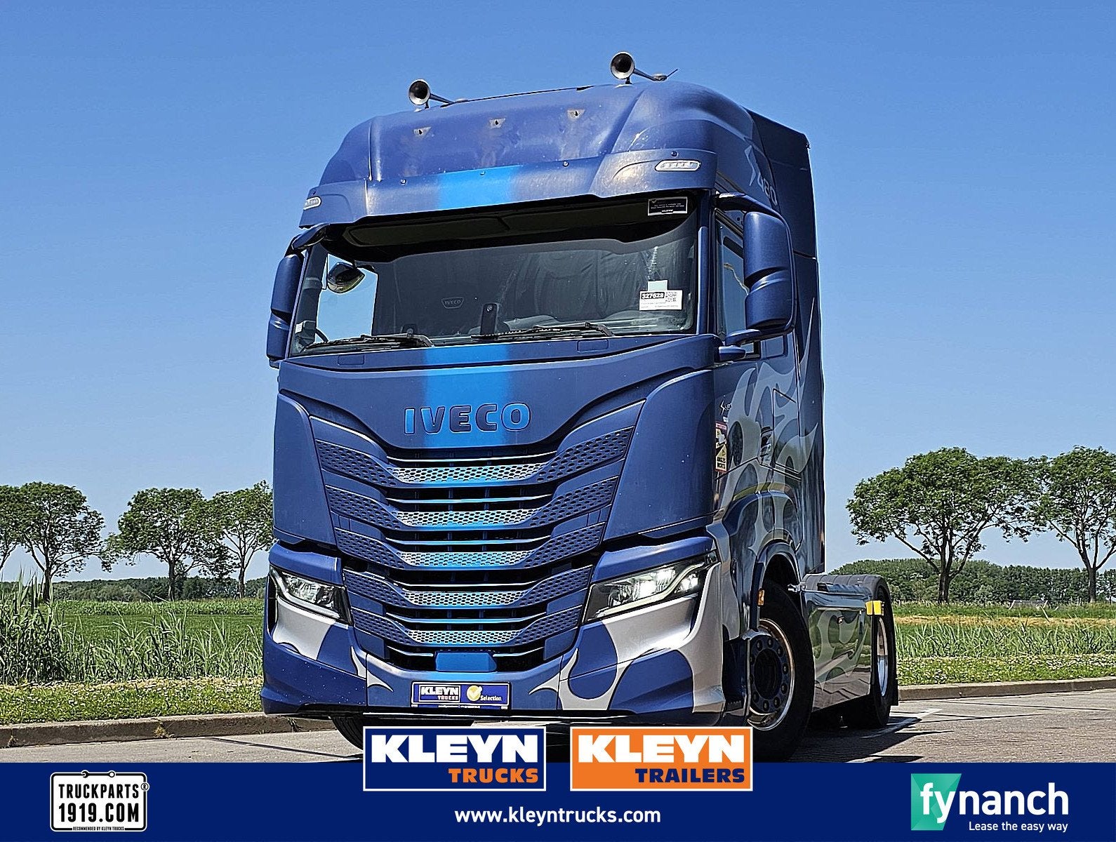 IVECO S-WAY AS440S48 alcoa pto+hydr., Automaat, Euro 6, Overige kleuren, Iveco