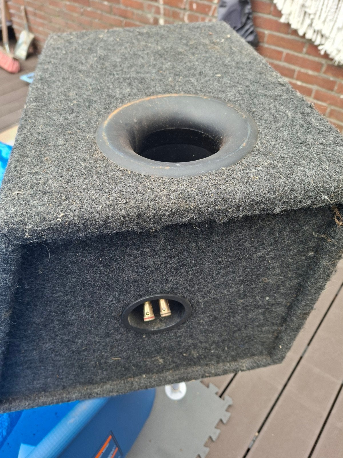 Caliber BassCube 112 EK Subwoofer Bassbox, Auto diversen, Autoradio's, Ophalen
