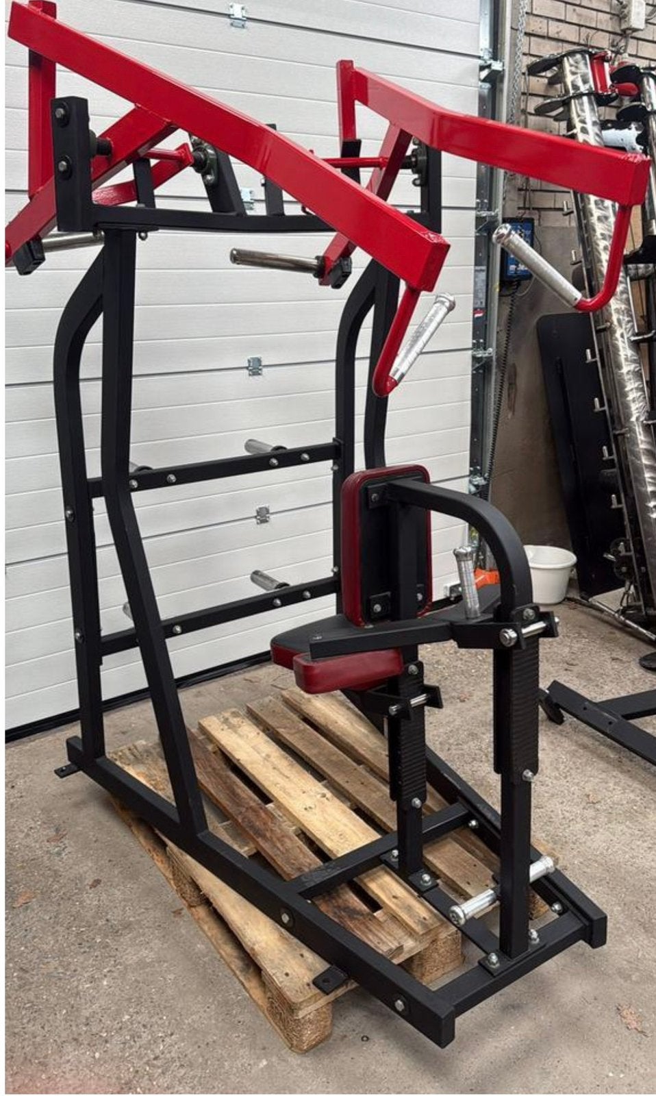 Plate Loaded High row / machine / Hammer Strength / Namaak, Ophalen, Benen, Gebruikt, -