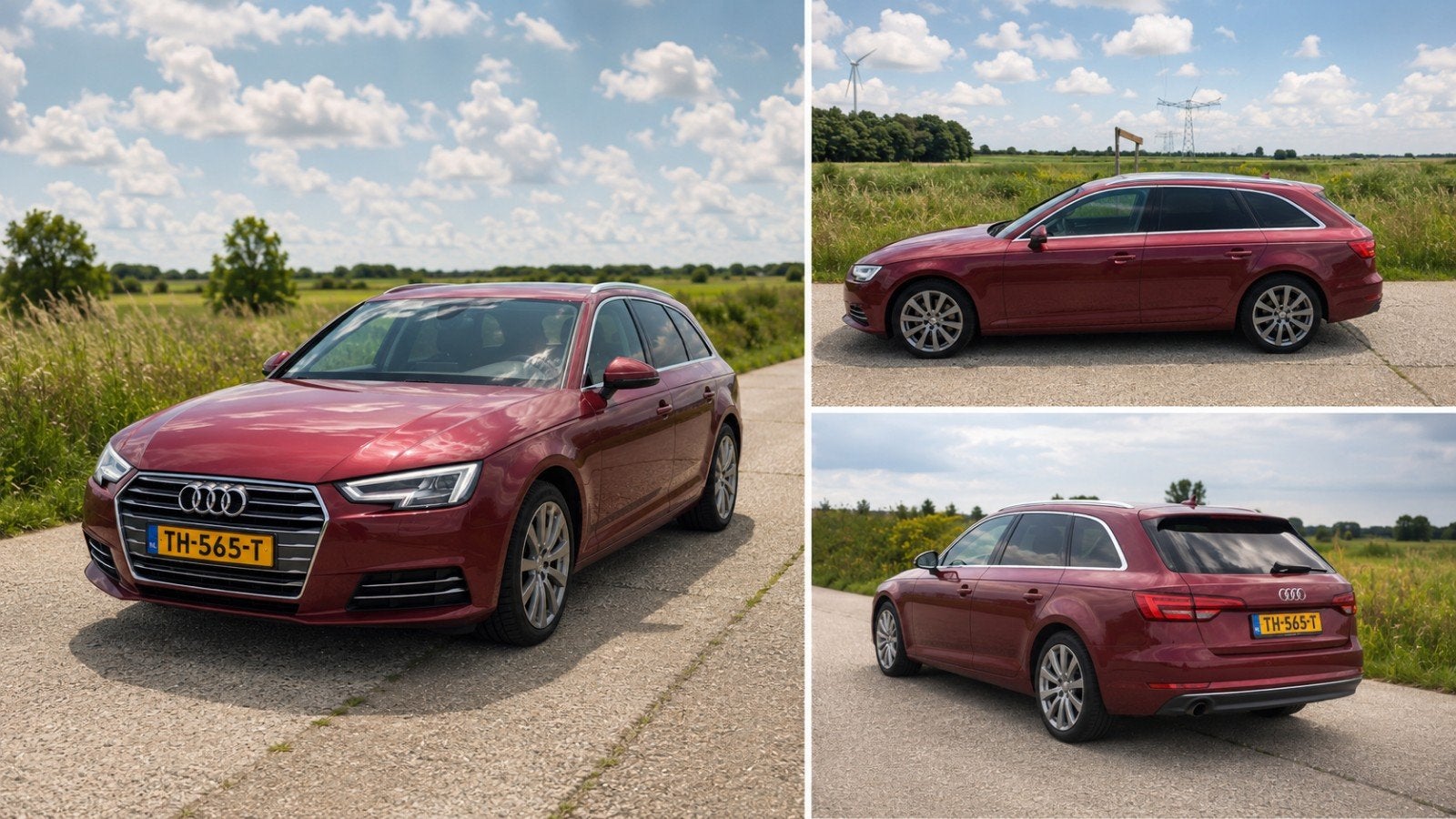 Audi A4 1.4 Tfsi 150pk S Tronic 2018 Rood, Auto's, Audi, 4 cilinders, A4, Origineel Nederlands, 19 km/l