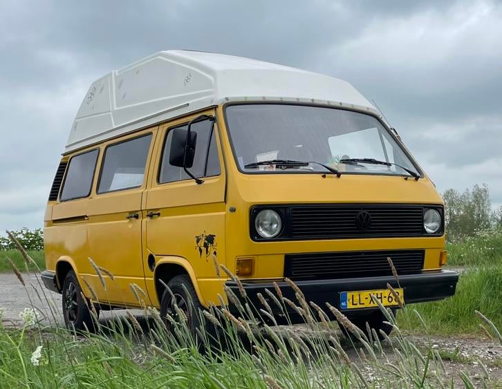 Camper Volkswagen T3 Oldtimer, Caravans en Kamperen, Chemisch toilet, Volkswagen, Tot en met 2, Particulier