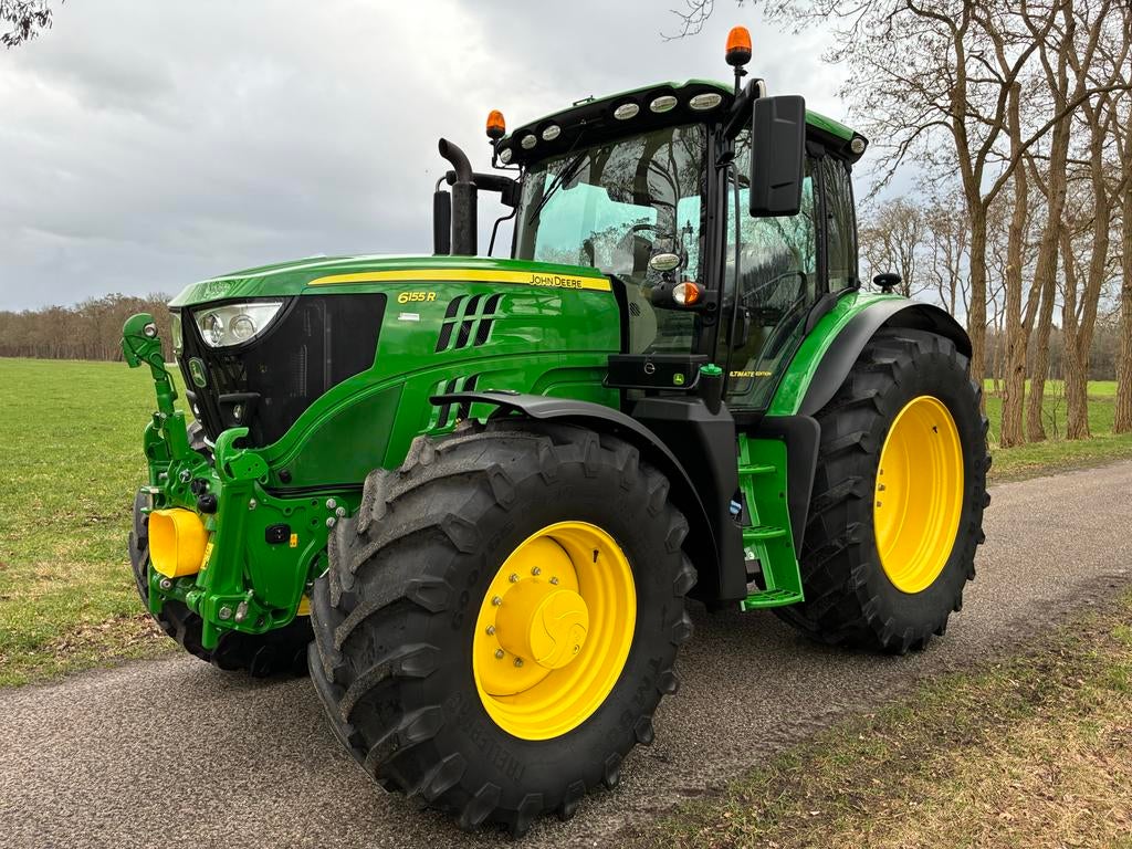 Te huur: John Deere 6155R Ultimate, Zakelijke goederen, Agrarisch | Tractoren, tot 2500, John Deere, meer dan 160 Pk, Gebruikt
