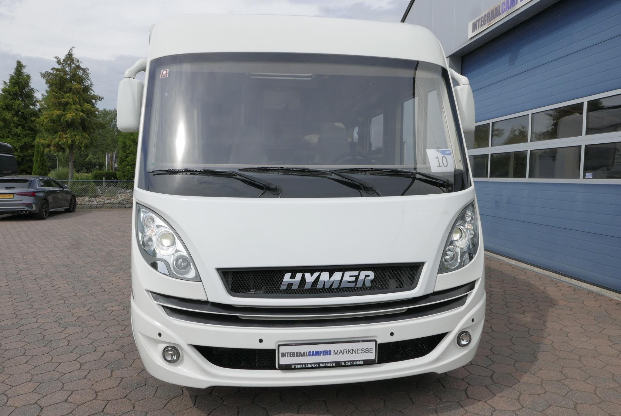 Hymer B 598 PremiumLine | Bovenkastjes | Levelsysteem | 4500, Caravans en Kamperen, Tot en met 2, 6 tot 7 meter, Bedrijf, Diesel