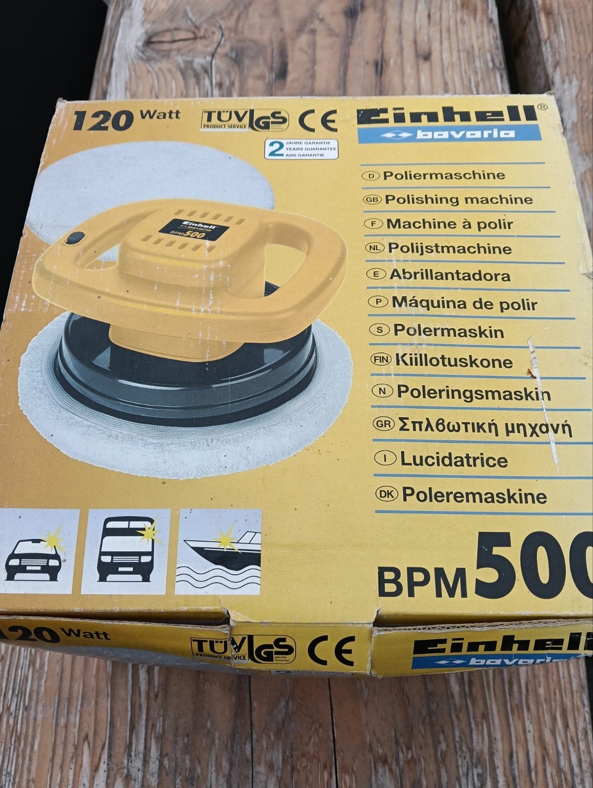 Te koop einhel poetsmachine, Auto diversen, Ophalen