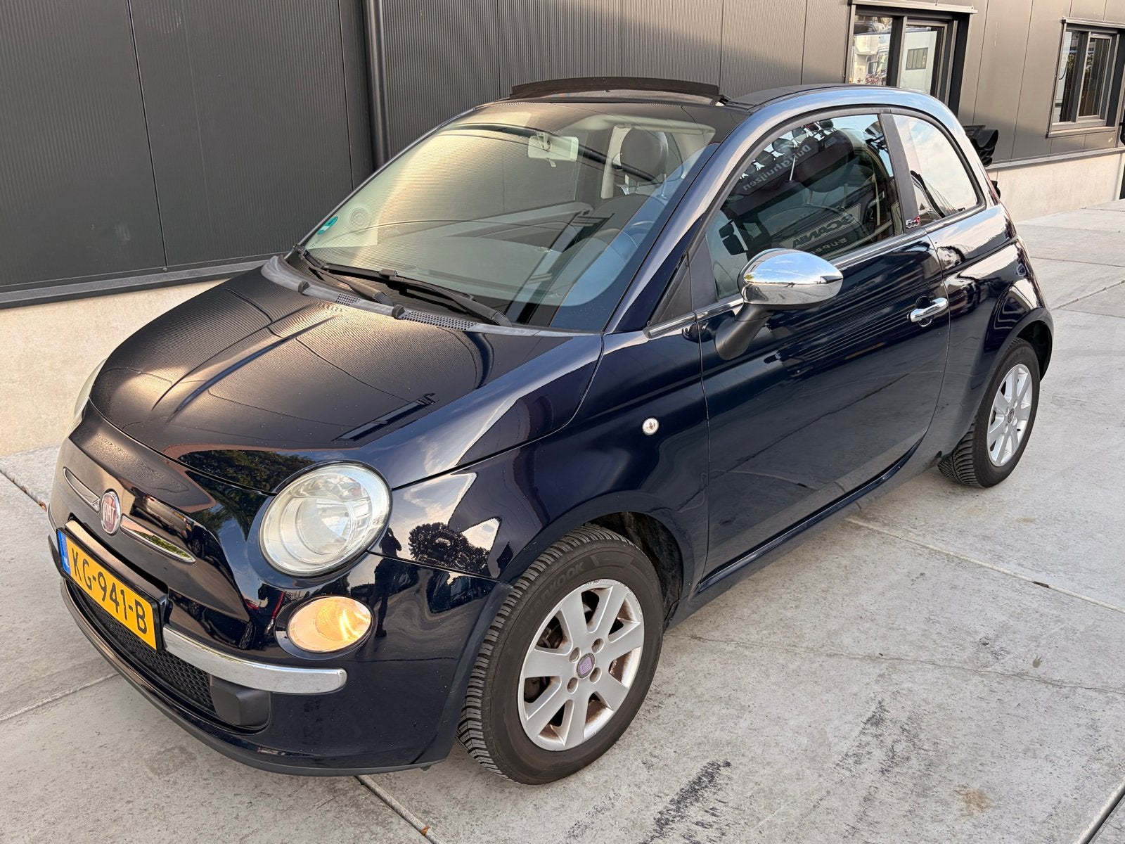 Fiat 500 Cabrio NIEUWE APK AUTOMAAT !!!!, 1242 cc, 4 cilinders, Bedrijf, 915 kg