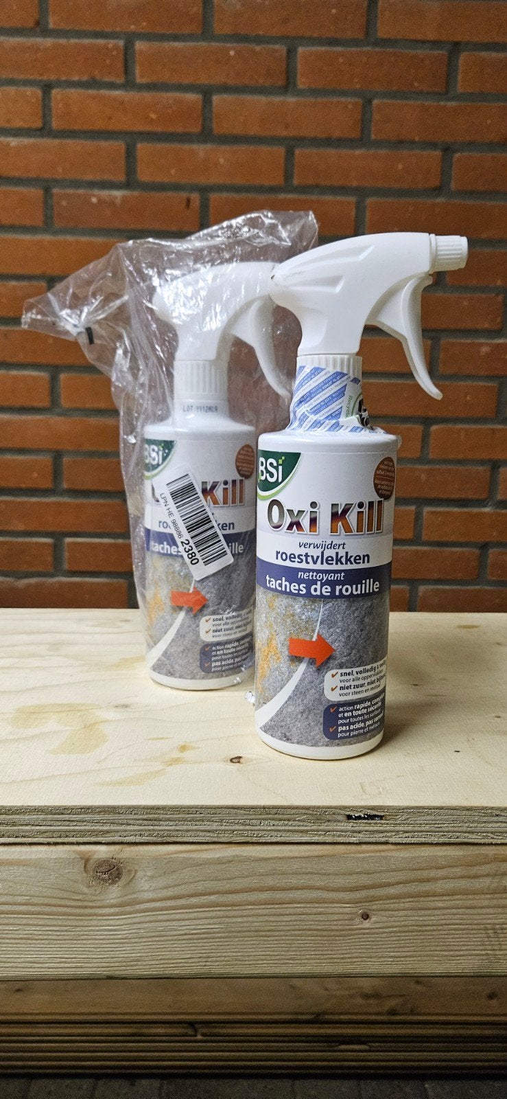 BSI Oxi Kill Zuurvrije Roestvlekkenverwijderaar 500 ml, Tuin en Terras, Ophalen of Verzenden, Nieuw
