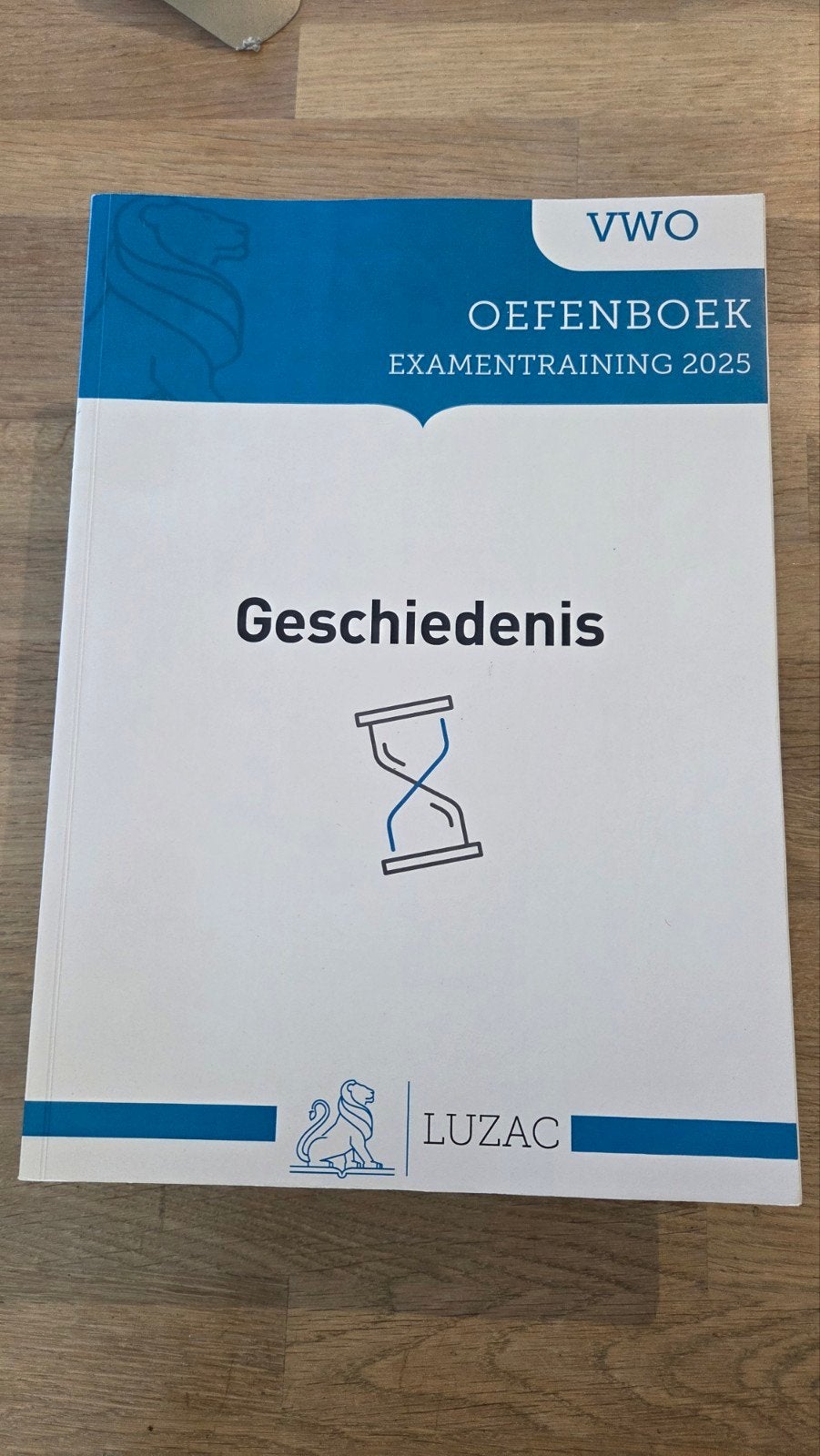 Luzac VWO Oefenboek Examentraining 2025 Geschiedenis, Ophalen of Verzenden, Zo goed als nieuw