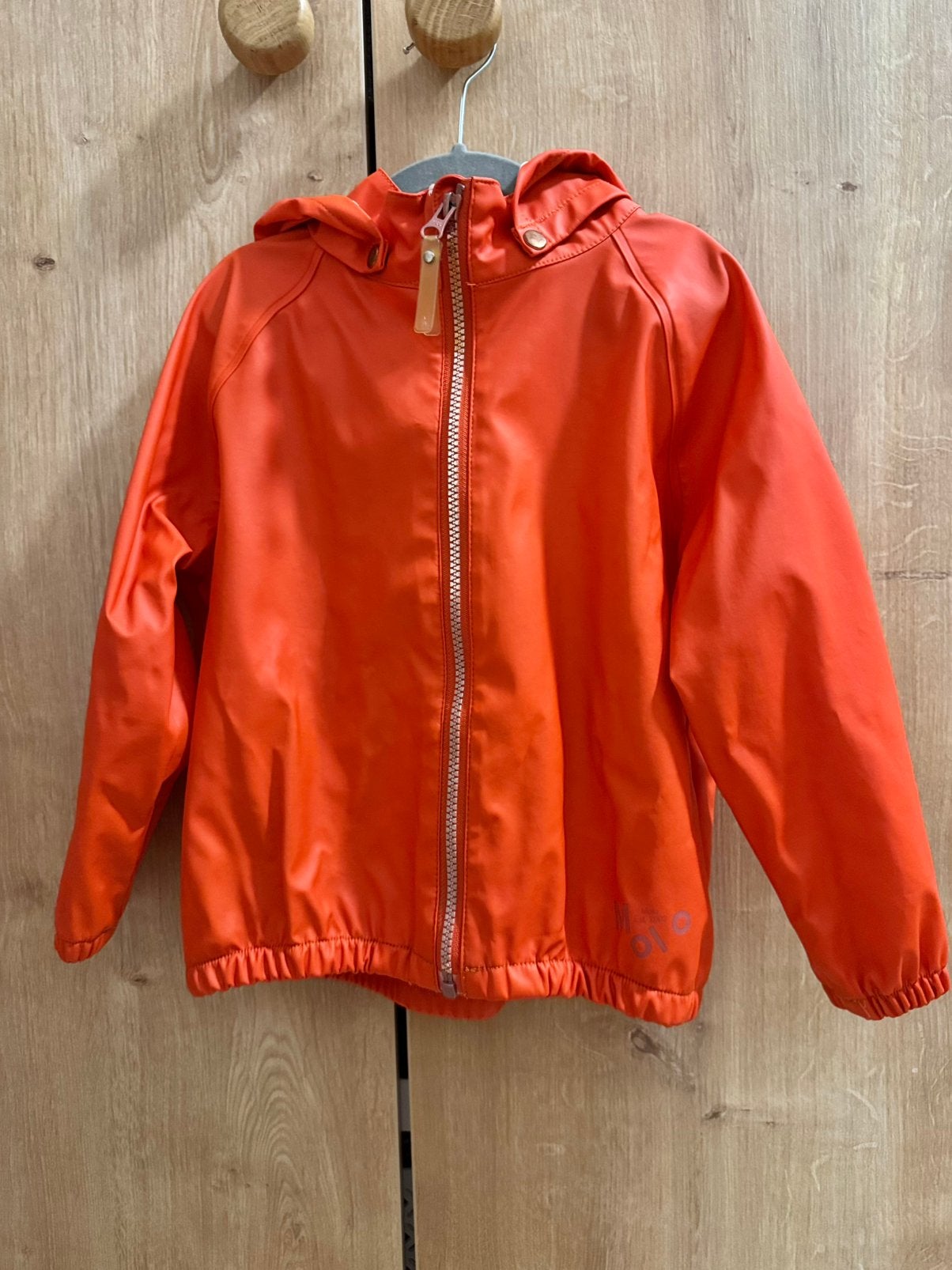 Molo regenjas oranje maat 104, Kinderen en Baby's, Kinderkleding | Maat 104, Ophalen of Verzenden, Gebruikt, Jongen of Meisje