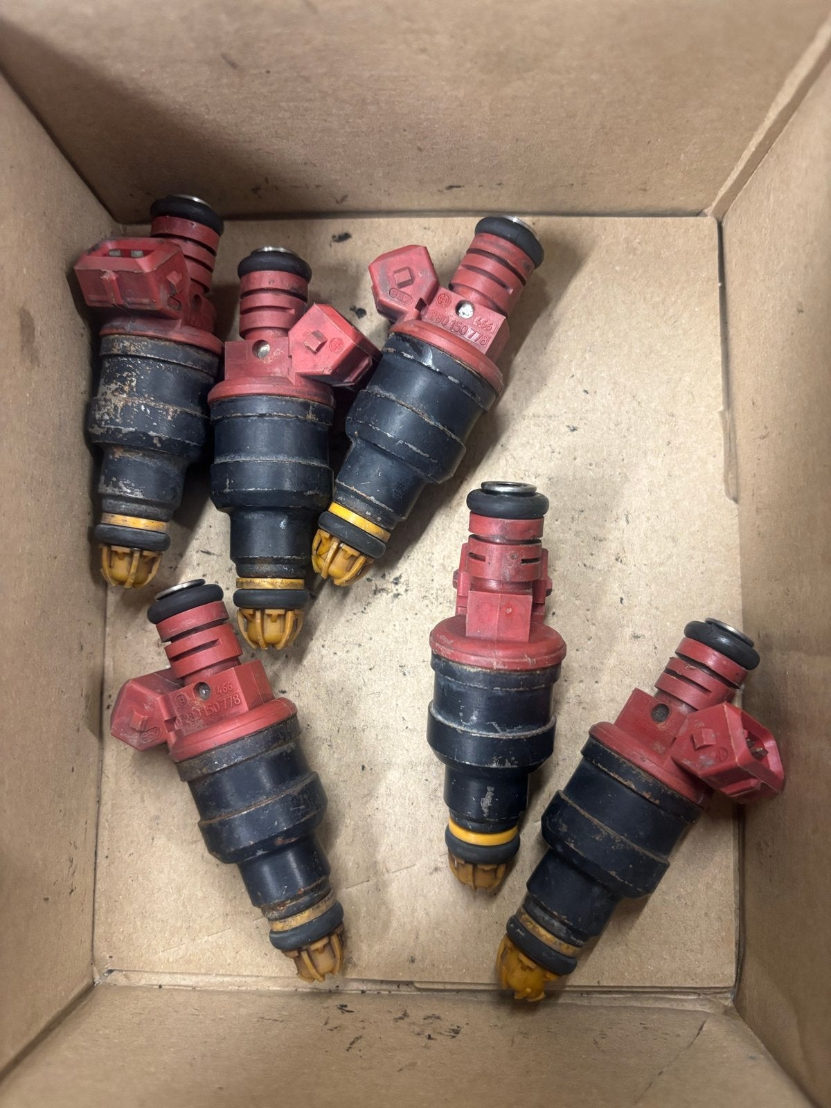 BMW V8 Injectoren 190cc - Set van 6 (Gebruikt), Ophalen of Verzenden, Gebruikt, BMW