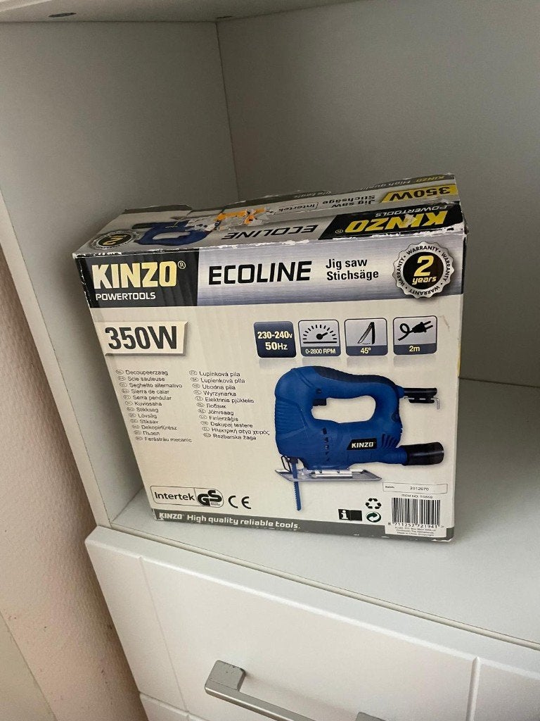 Kinzo Decoupeerzaag, Ophalen, Zo goed als nieuw