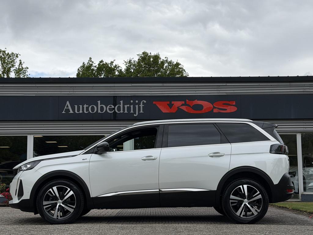 Peugeot 5008 1.2 PureTech GT | 7 pers. | Camera | ACC | CarP, 15 km/l, Gebruikt, 1199 cc, Wit