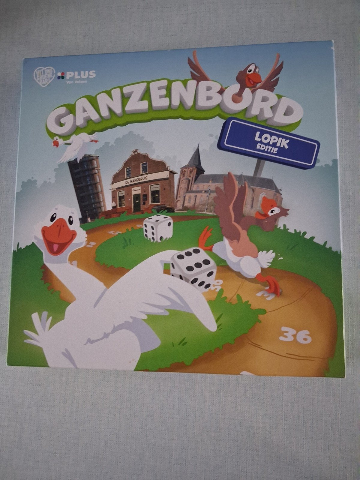 Nieuw ganzen bord spel Lopik, Drie of vier spelers, Ophalen of Verzenden, Nieuw, Plus