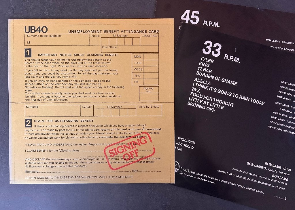 UB40 - Signing off ( 2LP; NMINT ), Overige genres, Ophalen of Verzenden, 12 inch, Dubbel-LP