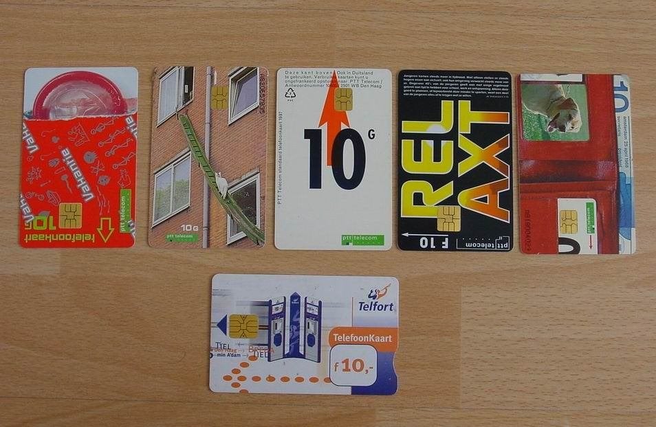 Telefoonkaarten (6x), Ophalen of Verzenden