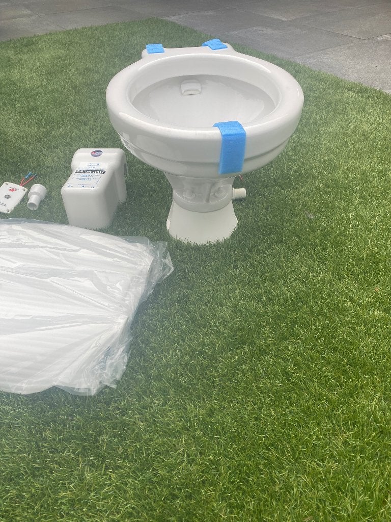 Allpa electrisch  onderwater toilet Aqua T Comfort, Ophalen of Verzenden, Nieuw, Kombuis en Sanitair
