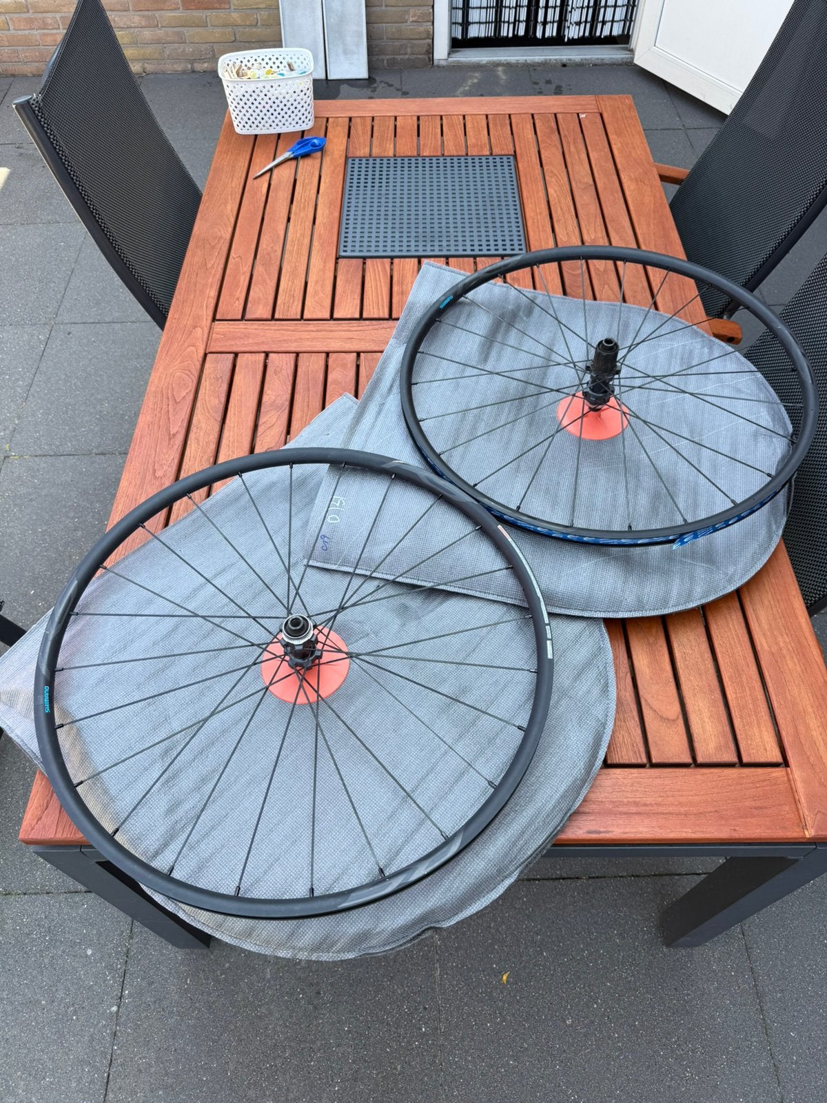 Shimano WH-RS370-TL Disc wielset – 28” / 700C, Gebruikt, Aluminium, Racefiets, Ophalen