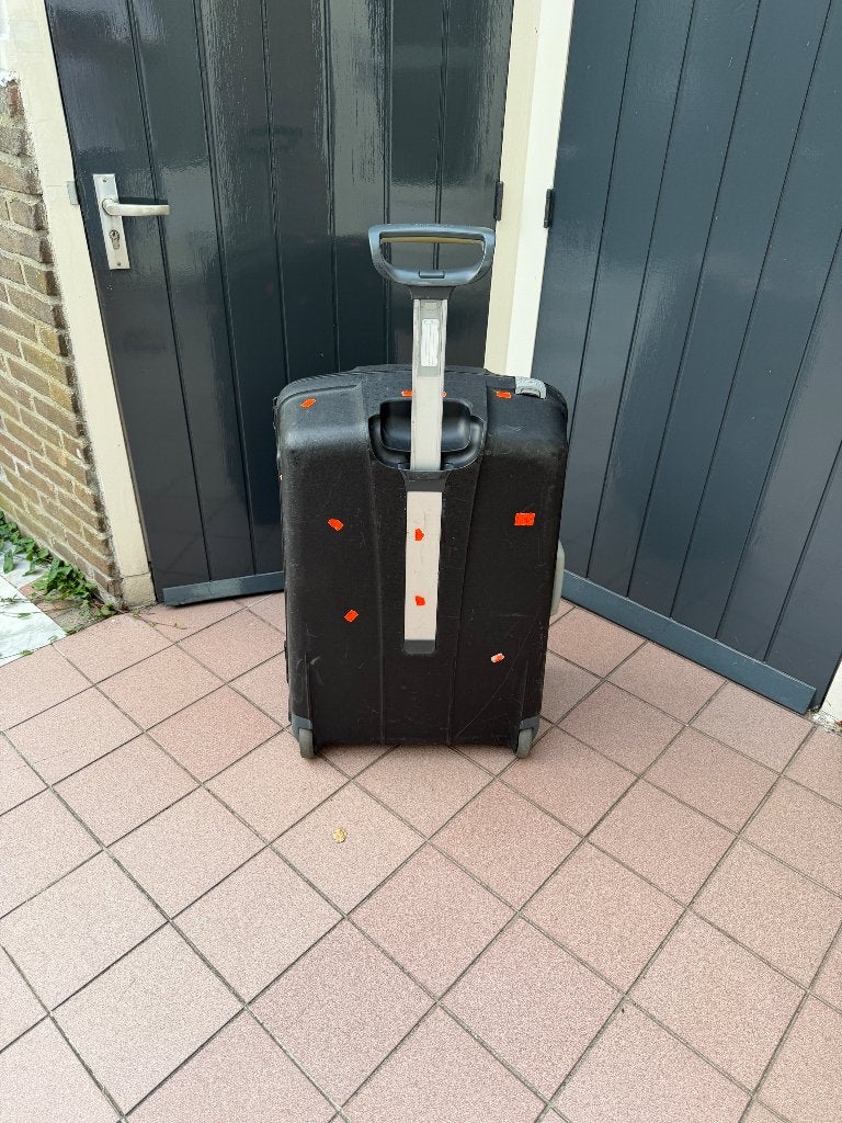 Samsonite koffer Aeris 78 cm Upright 118,5 liter TSA slot, Gebruikt, Hard kunststof, 70 cm of meer, 55 cm of meer