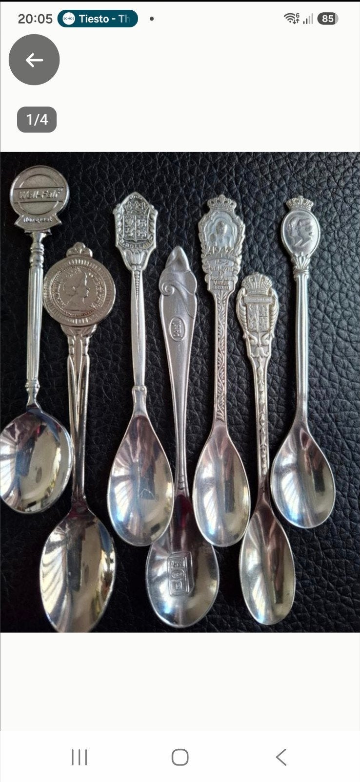 oude verschillende theelepels., Ophalen of Verzenden