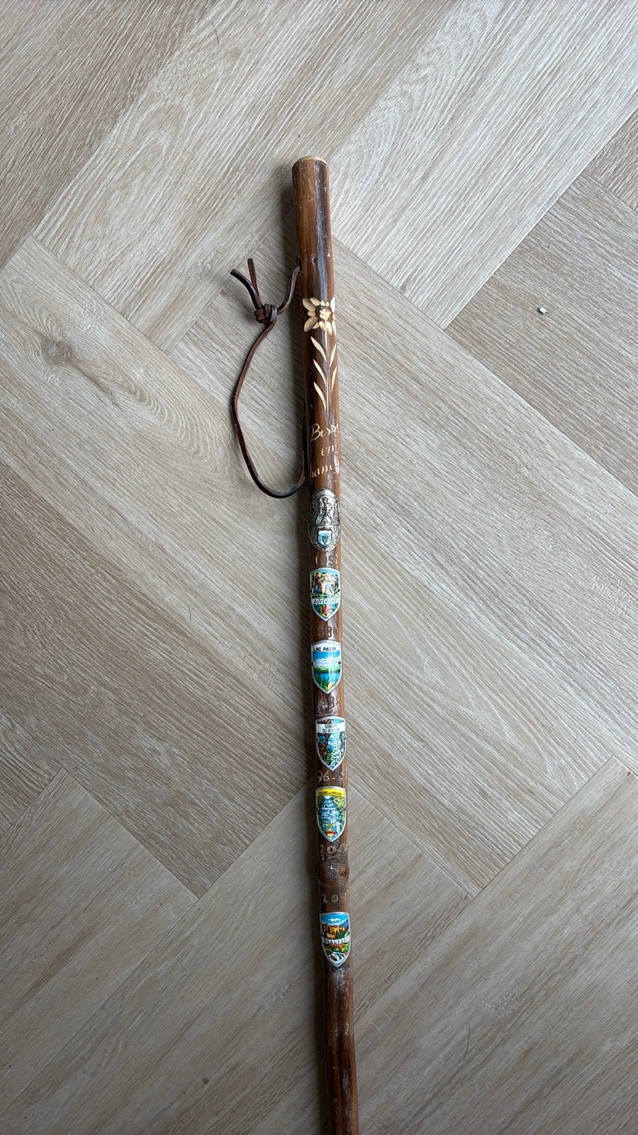 Duitse wandelstok 1950-1960, Diversen, Wandelstokken, Ophalen of Verzenden, Gebruikt