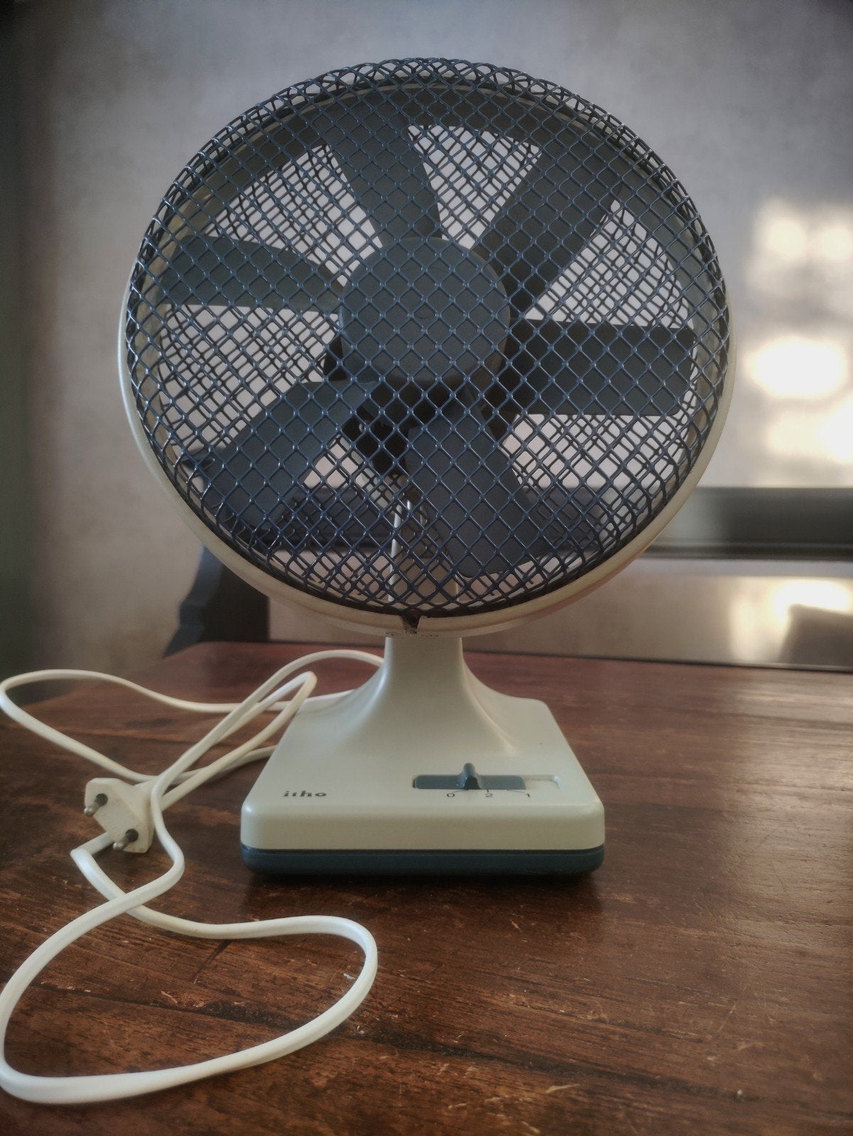 TAFEL VENTILATOR - 'ITHO', Witgoed en Apparatuur, Ventilatoren, Ophalen of Verzenden, Tafelventilator