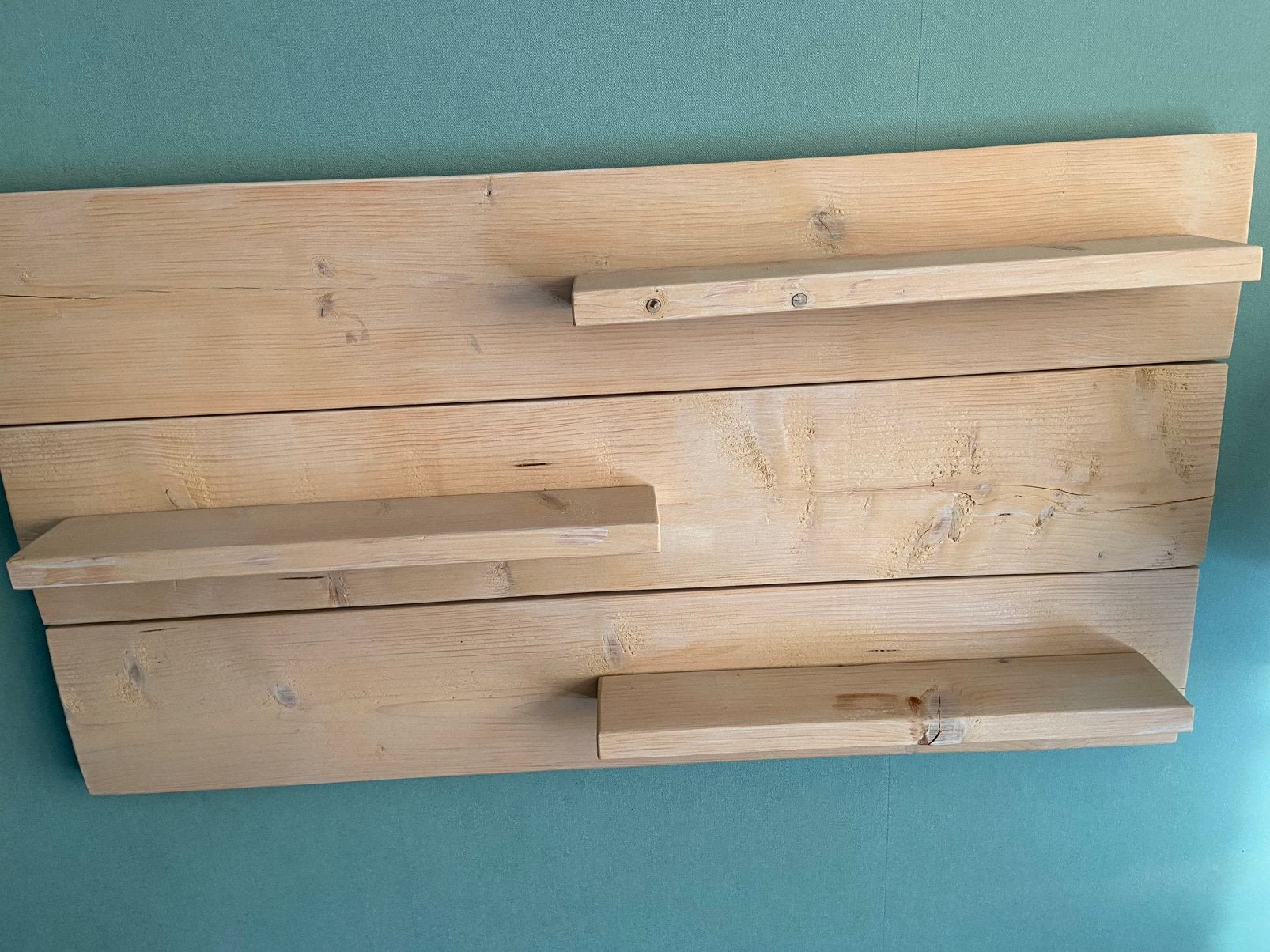 Wandpanelen met planken, Ophalen, Zo goed als nieuw