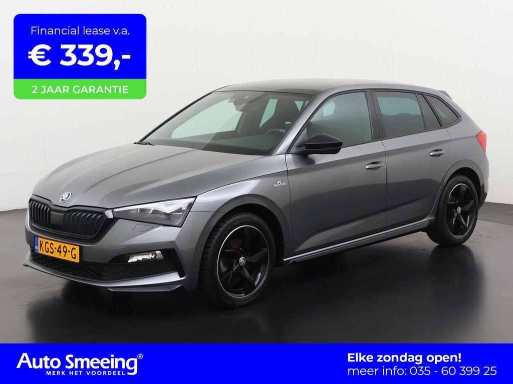 Skoda Scala 1.5 TSI Monte Carlo DSG | Panoramadak | Sport Ch, Auto's, Skoda, 12 maanden, Scala, Euro 6, 4 cilinders