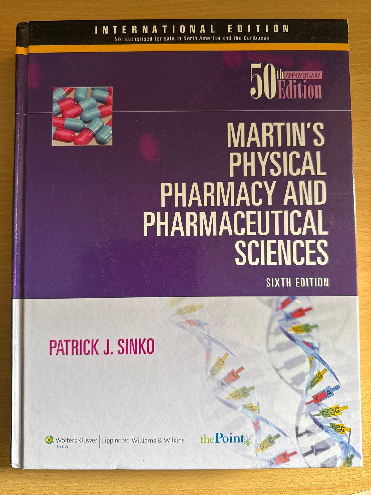 Martin's Physical Pharmacy and Pharmaceutical Sciences, Boeken, Ophalen of Verzenden, Beta, Zo goed als nieuw, WO