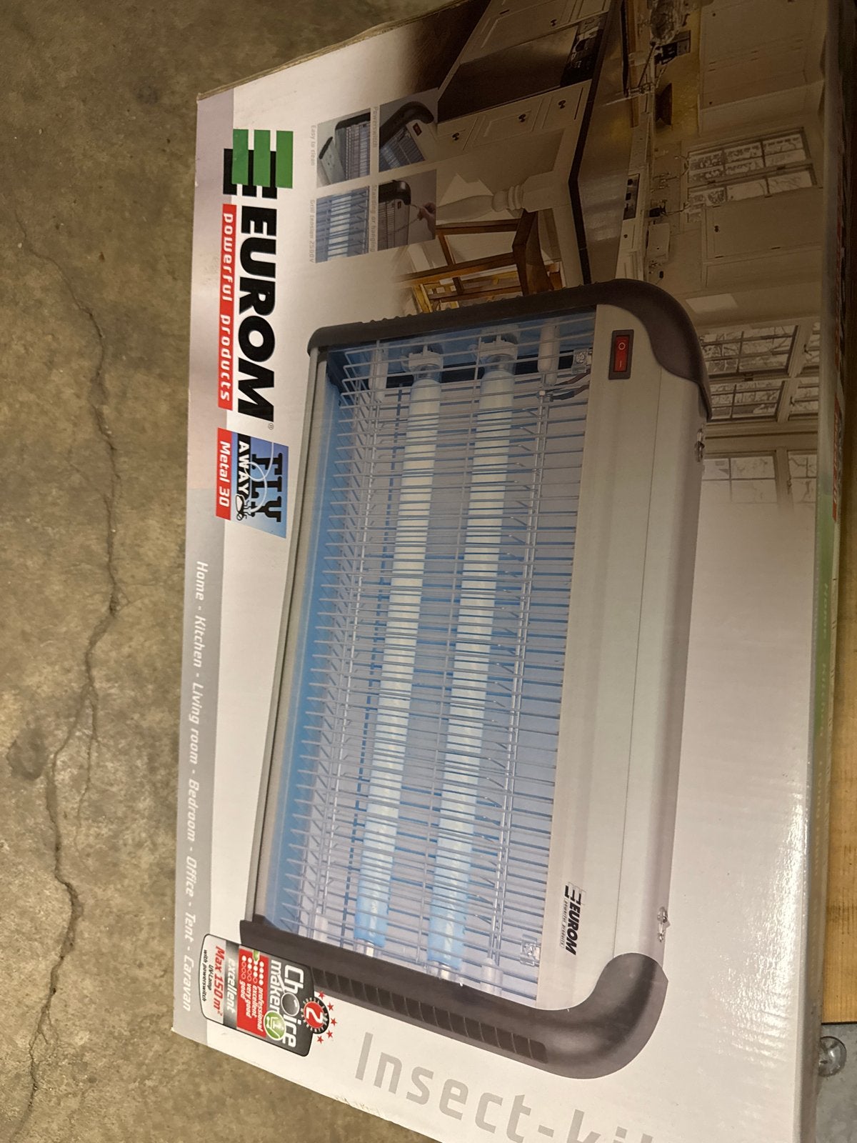 Eurom Insect-killer 2x15W - Effectief tegen insecten, Dieren en Toebehoren