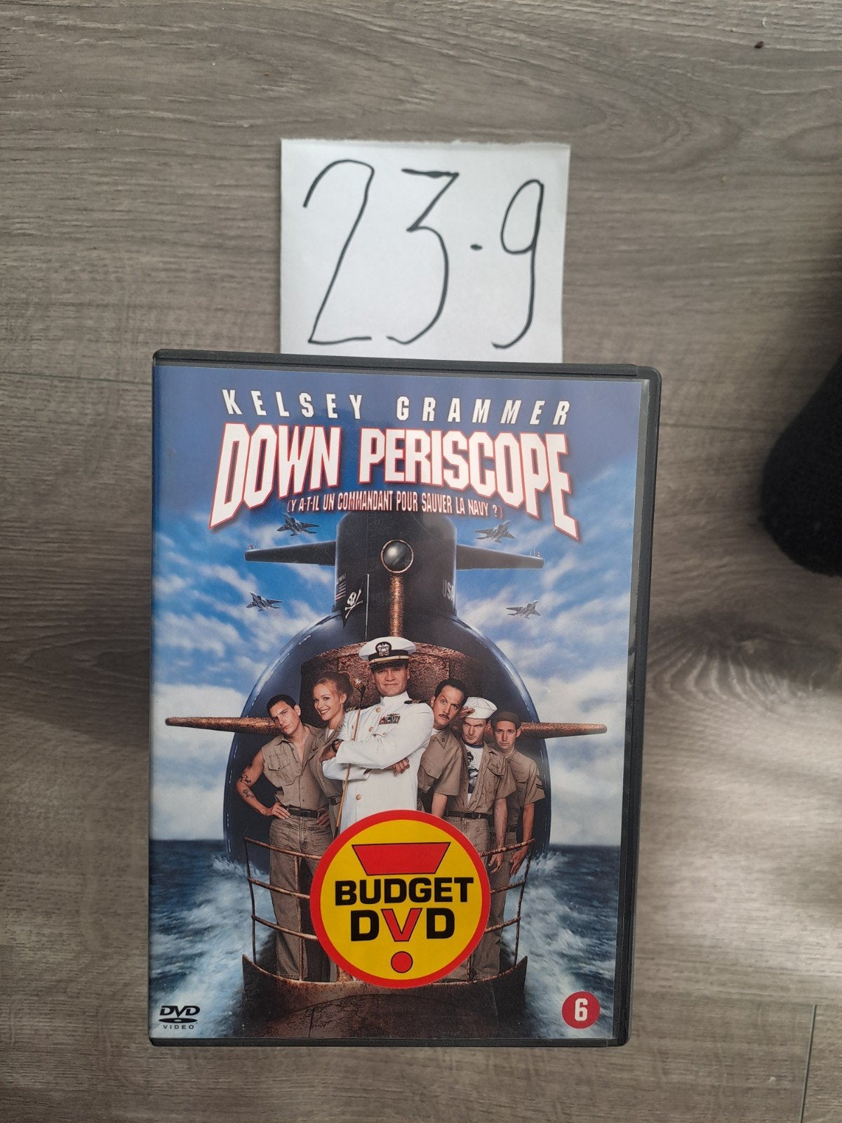 Down Periscope DVD - Kelsey Grammer Komedie, Nederlands, Ophalen of Verzenden, Zo goed als nieuw, Vanaf 6 jaar