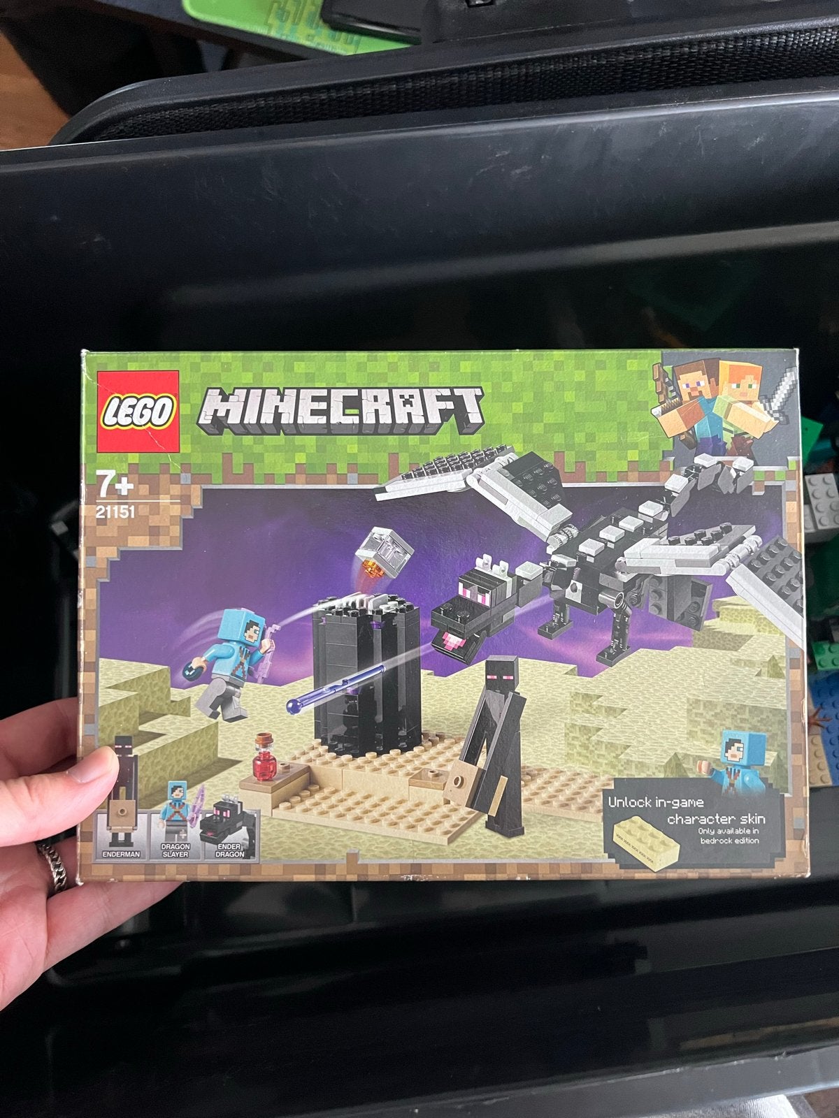 LEGO Minecraft Collectie: Draken, Creeper Mine & The Tower, Ophalen, Gebruikt