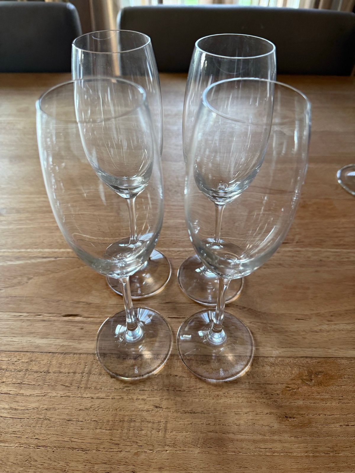 Set van 4 elegante wijnglazen, Ophalen, Glas of Glazen, Overige merken, Klassiek