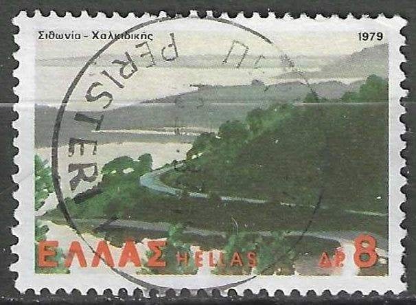 Griekenland 1979 - Yvert 1372 - Landschappen  (ST), Verzenden, Griekenland, Gestempeld