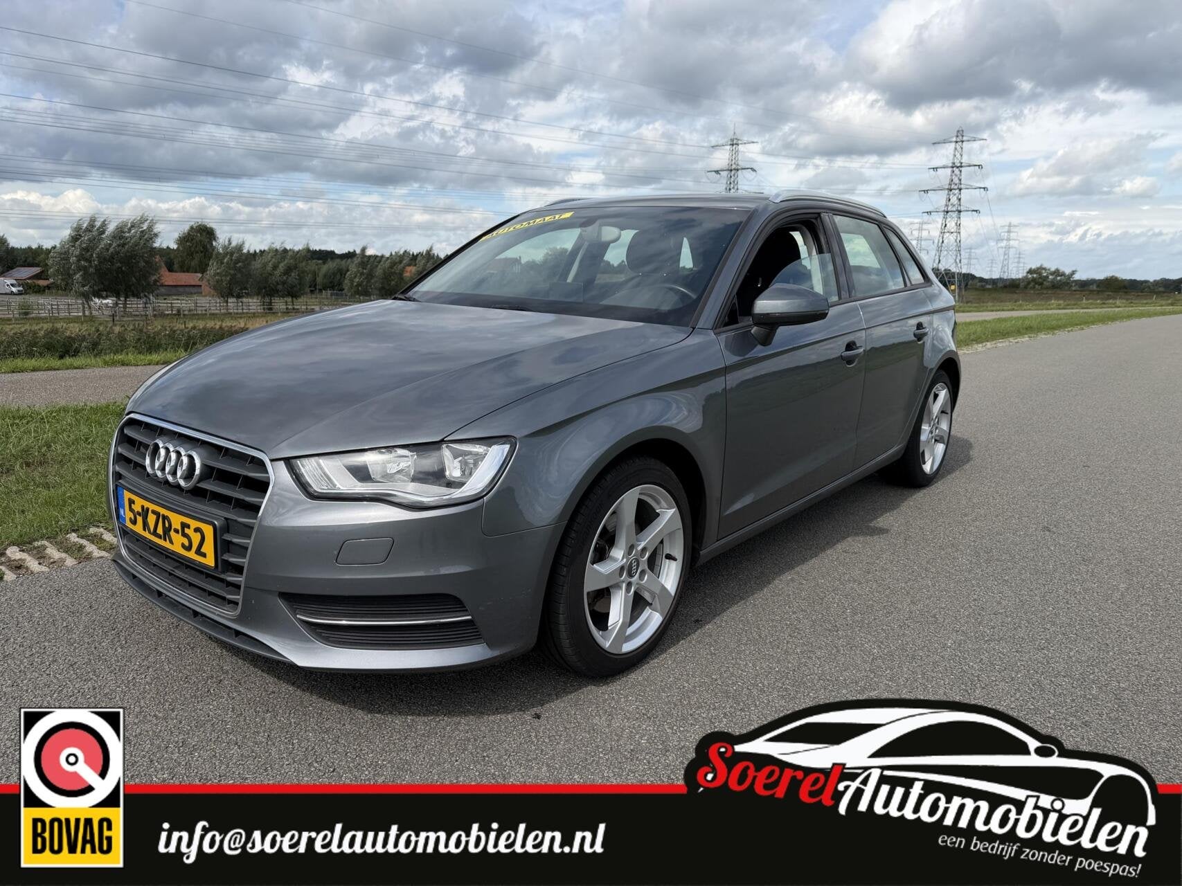 Audi A3 Sportback 1.4 TFSI Attraction Pro Line AUTOMAAT BOEK, Euro 5, Gebruikt, Met garantie (alle), 122 pk