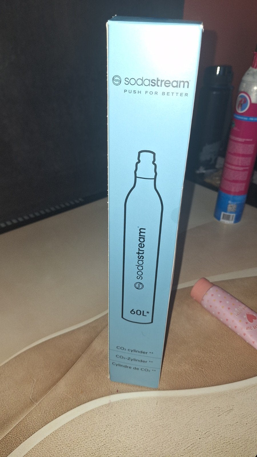 Sodastream CO2 cilinder 60L - Nieuw in doos, Ophalen, Nieuw