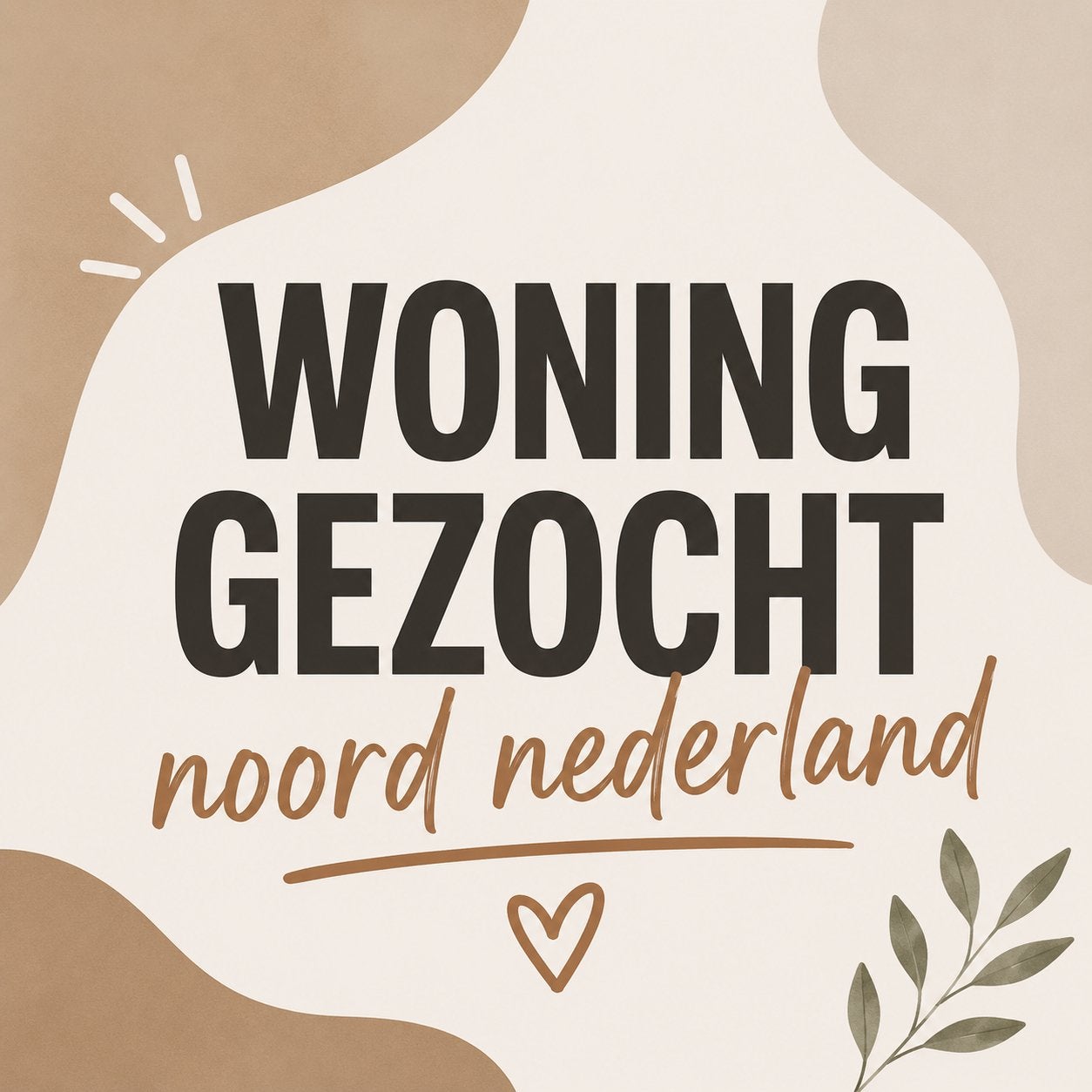 ‼️GEZOCHT:HUURWONING‼️, Ophalen