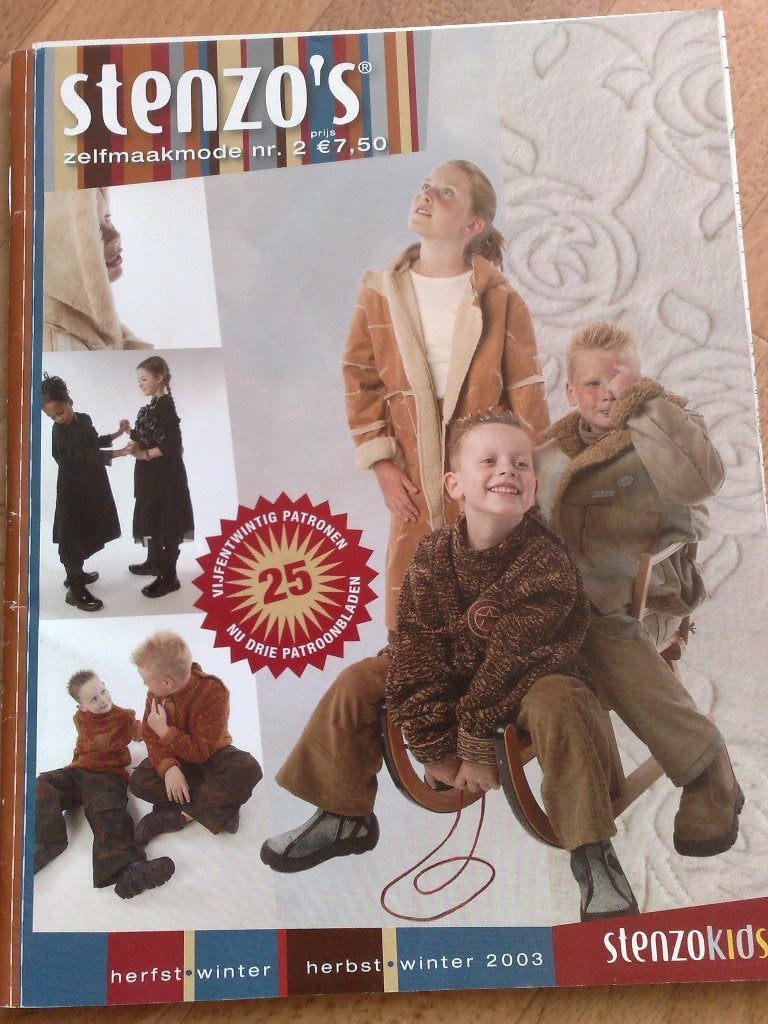 Stenzo's zelfmaakmode herfst/winter nr. 2 / 2003, Hobby en Vrije tijd, Verzenden, Zo goed als nieuw, Kind, Overige merken